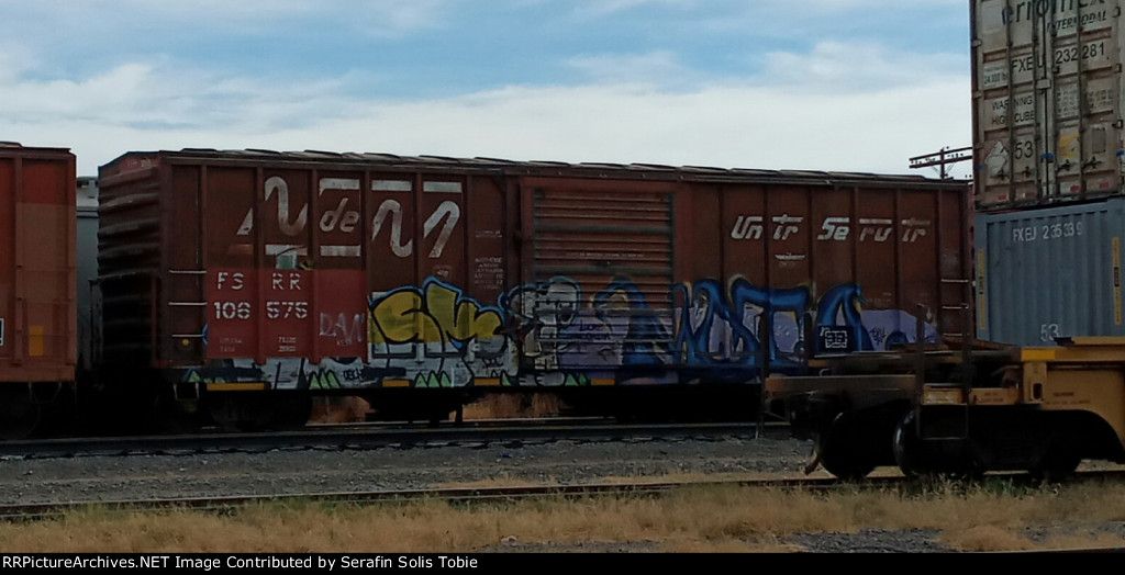 FSRR 106575 Ex NDEM Con Grafiti Construido En 8/83